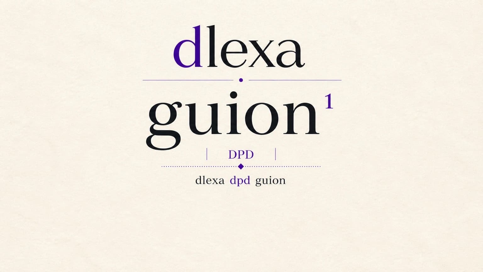 Exact output from dlexa dpd search guion with its source, candidate, and follow-up command.